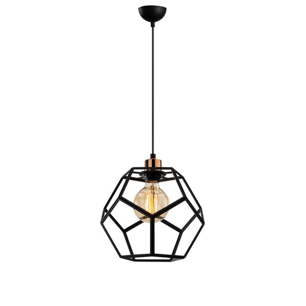 Opviq LuxeGlo Industrial Chandelier - Noir Bronze Elegance | Opviq