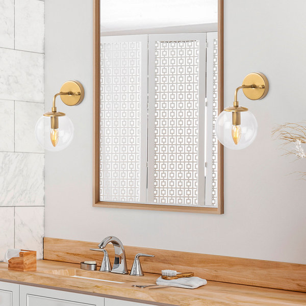 Opviq LuxeGlo Metal Wall Lamp - GlamScandi Chic | Opviq