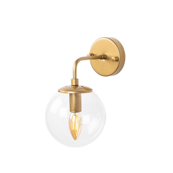 Opviq LuxeGlo Metal Wall Lamp - GlamScandi Chic | Opviq