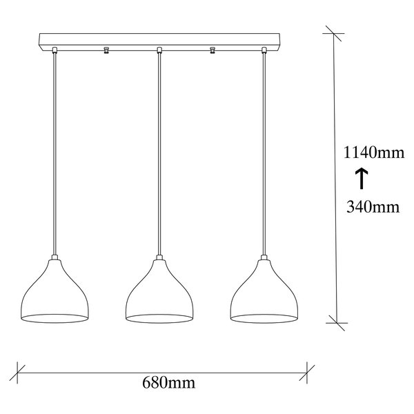 Opviq LuxeGlo Scandinavian Chandelier Elegance | Opviq