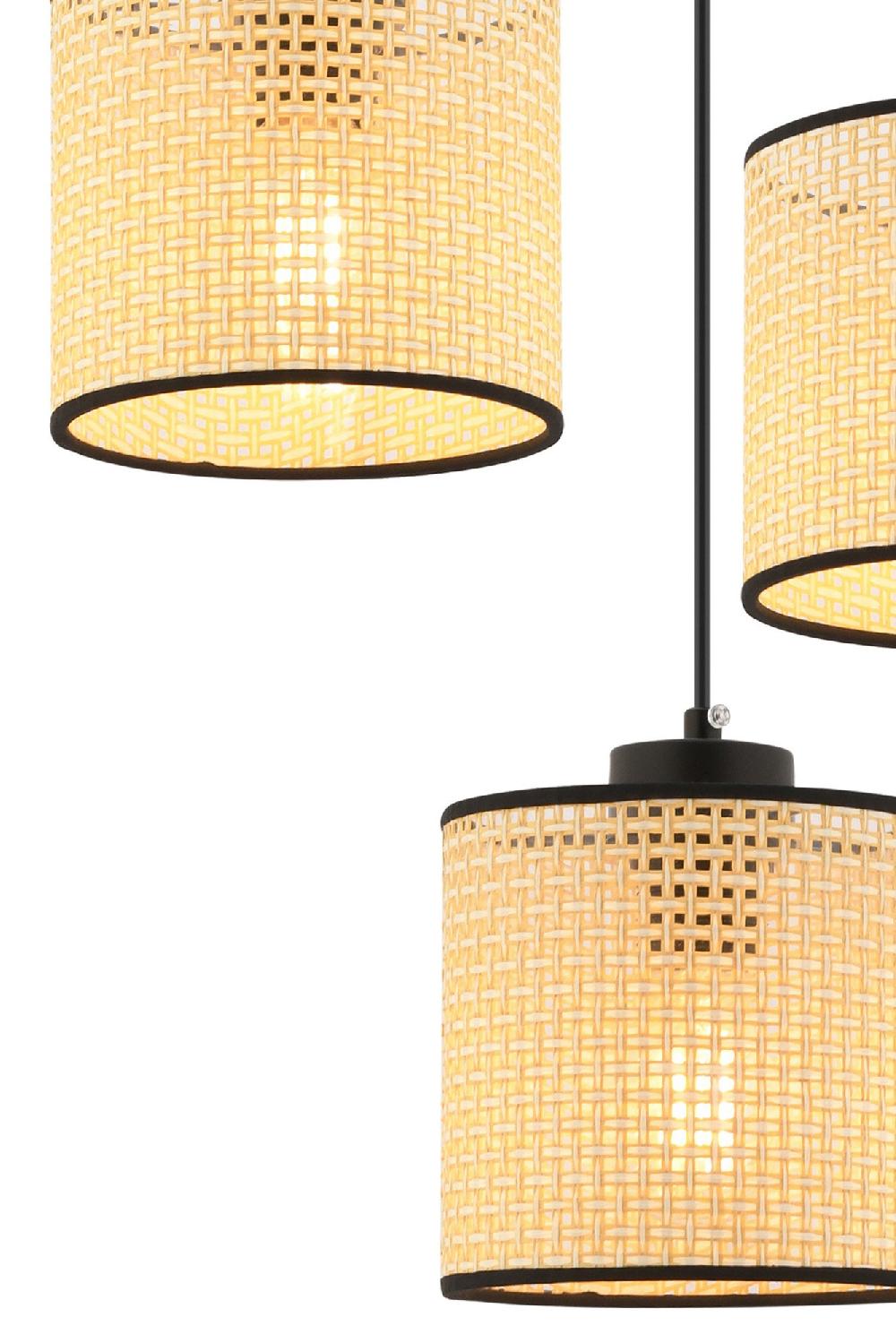 Opviq LuxeGlow Camel Chandelier Elegance 3-Cap 60cm | Opviq