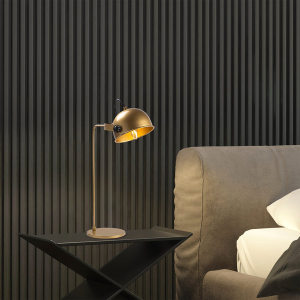 Opviq LuxeGlow Copper Table Lamp – Modern Elegance | Opviq