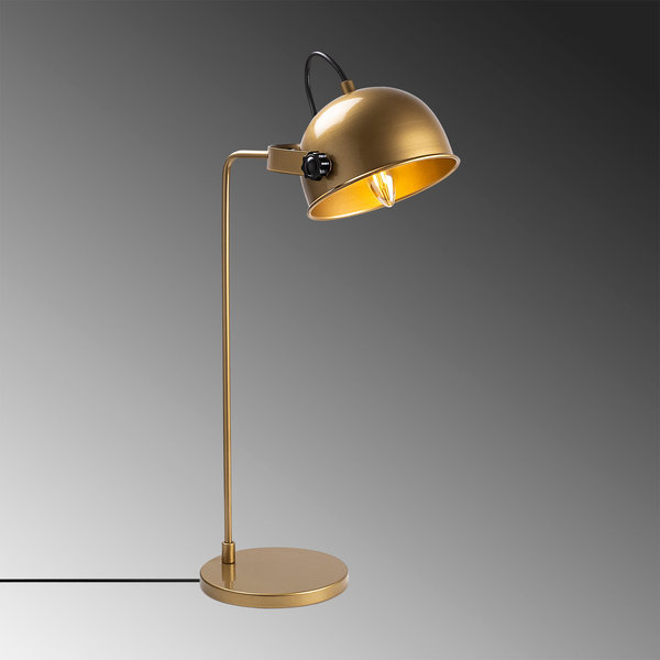 Opviq LuxeGlow Copper Table Lamp – Modern Elegance | Opviq