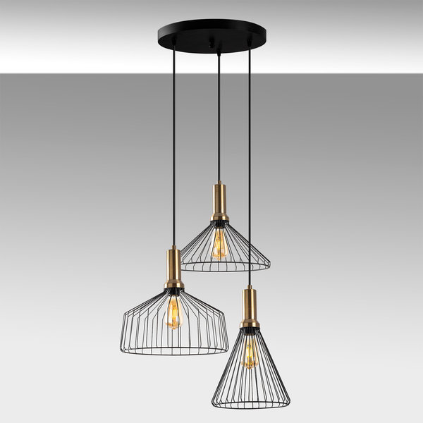 Opviq LuxeGlow Industrial Chandelier Elegance | Opviq