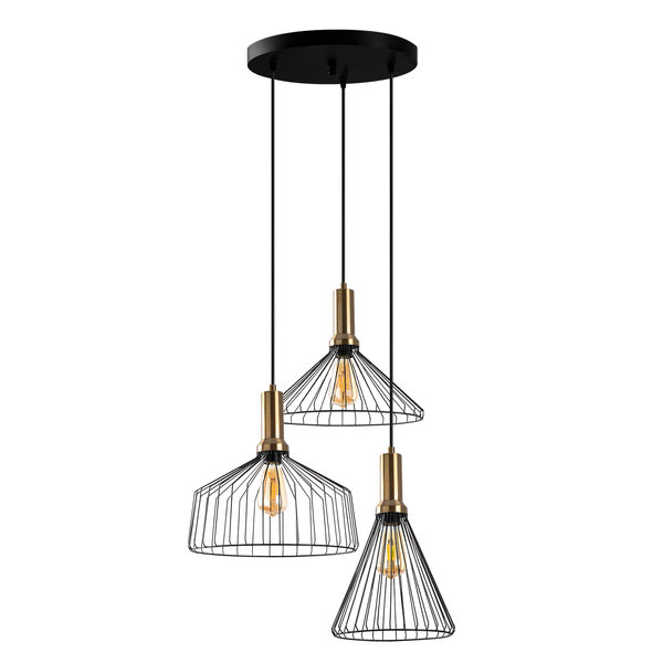 Opviq LuxeGlow Industrial Chandelier Elegance | Opviq