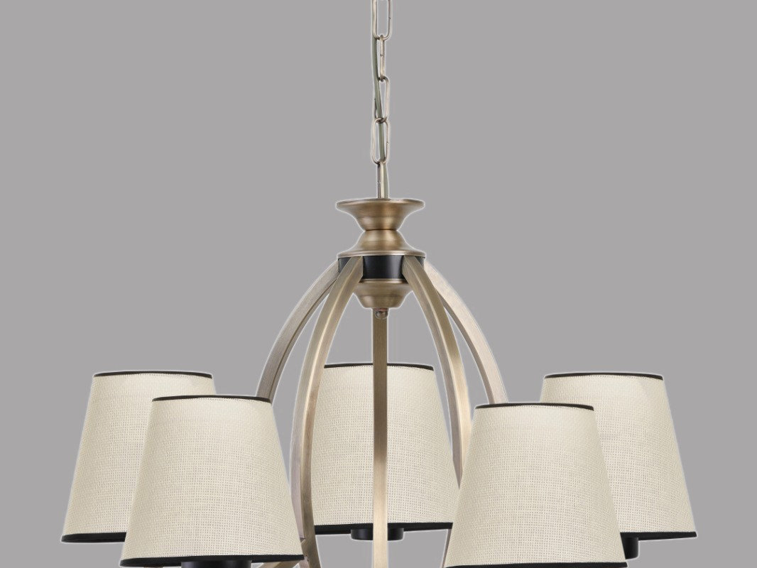opviq LuxeLume Aura: Adjustable Metal Chandelier | Opviq