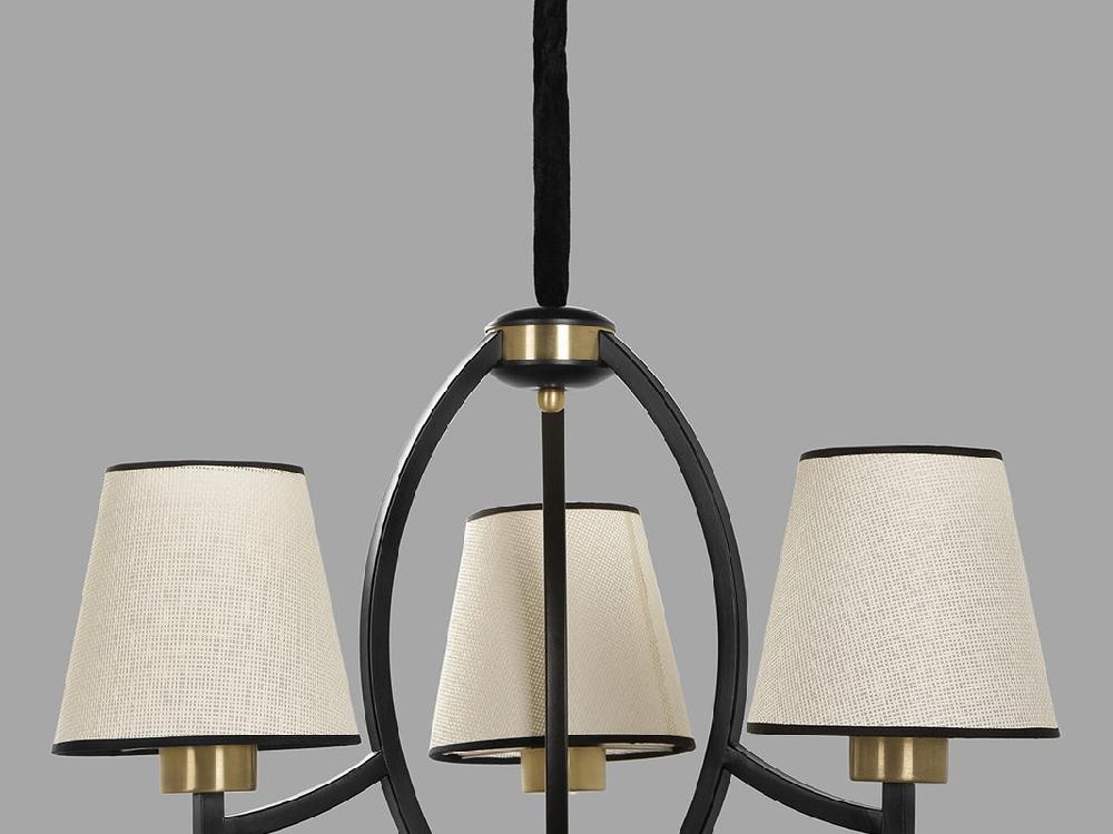opviq LuxeLume Aura: Adjustable Metal Chandelier | Opviq
