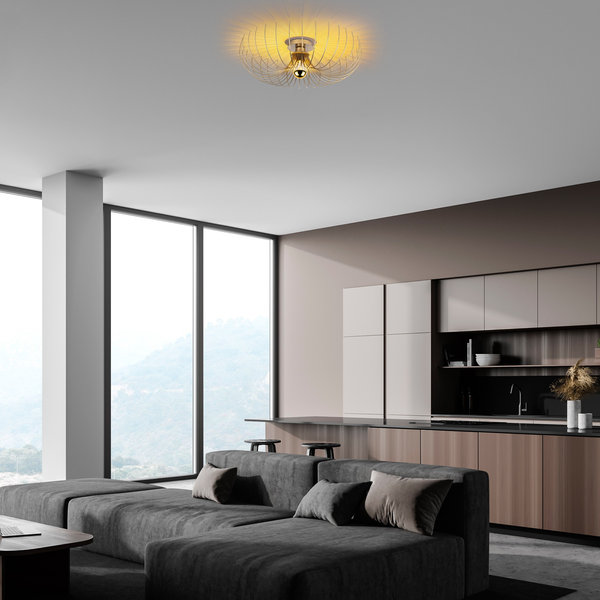 Opviq LuxeLuminara: Celestial Metal Chandelier Elegance | Opviq