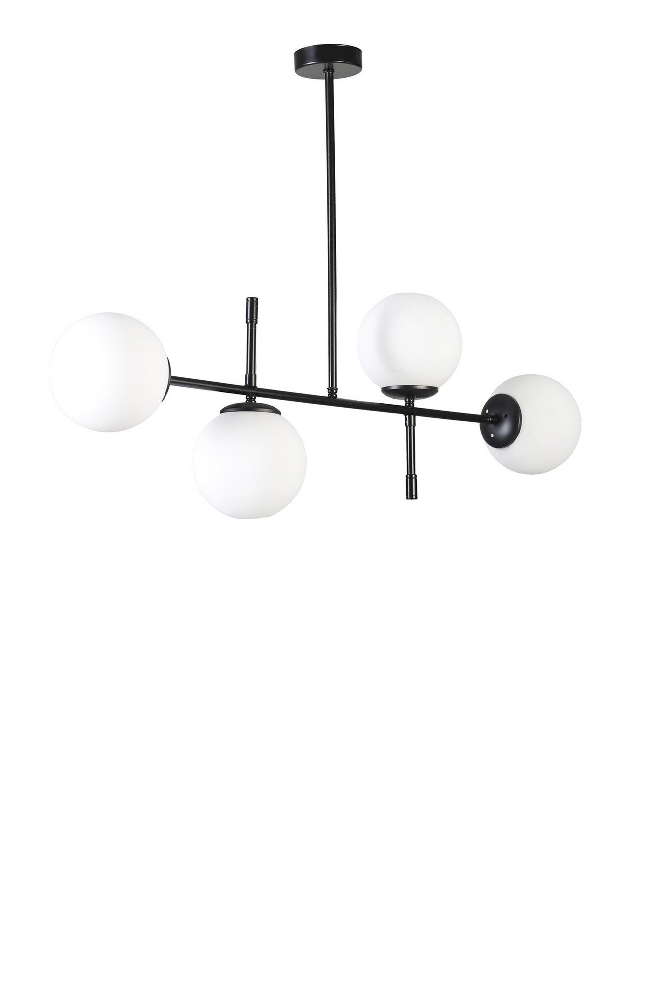 Opviq LuxeLuminara: Noir & Blanc Elegance Chandelier | Opviq