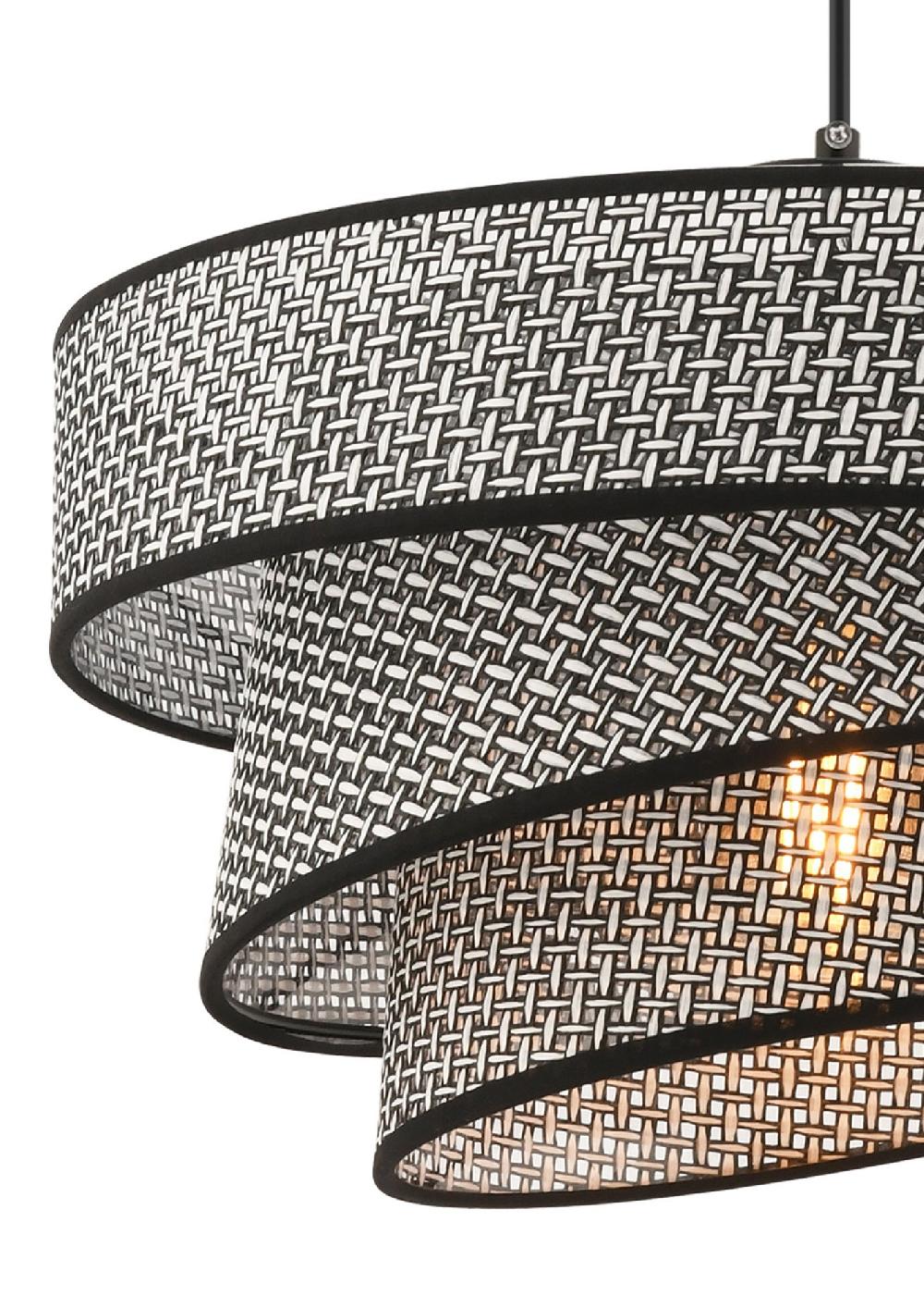 Opviq LuxeLuminate Grey & Black Chandelier Elegance | Opviq