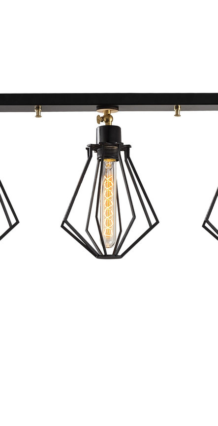 Opviq LuxeMetra Noir Chandelier 70cm - Modern Elegance | Opviq