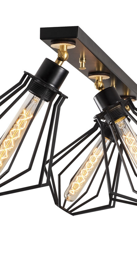 Opviq LuxeMetra Noir Chandelier 70cm - Modern Elegance | Opviq