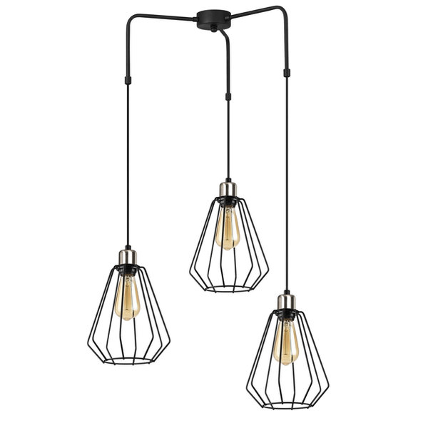 Opviq LuxeNoir Adjustable Chandelier Elegance | Opviq