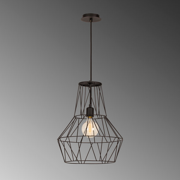 Opviq LuxeNoir Industrial Chandelier - Black Elegance | Opviq