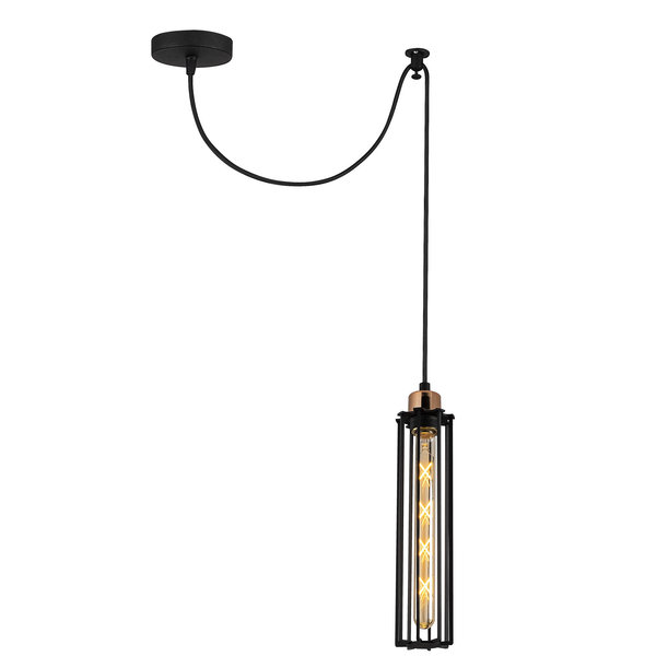 Opviq LuxeNova Black & Bronze Chandelier Elegance | Opviq