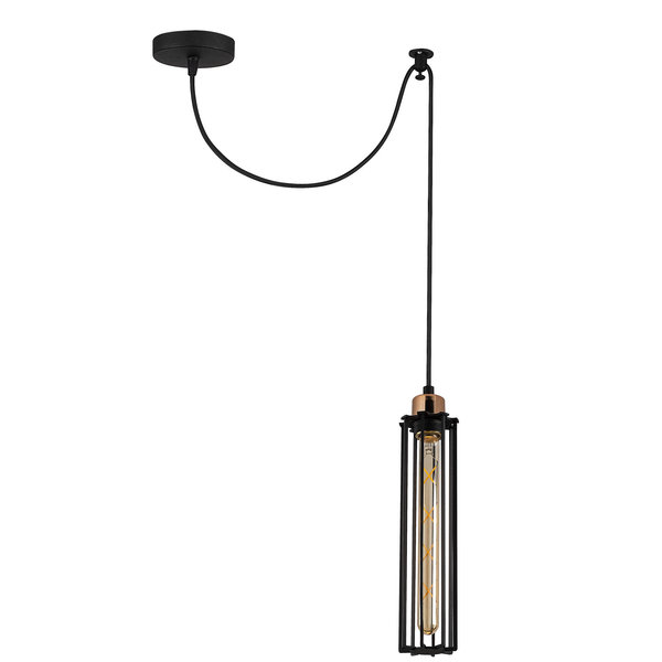 Opviq LuxeNova Black & Bronze Chandelier Elegance | Opviq