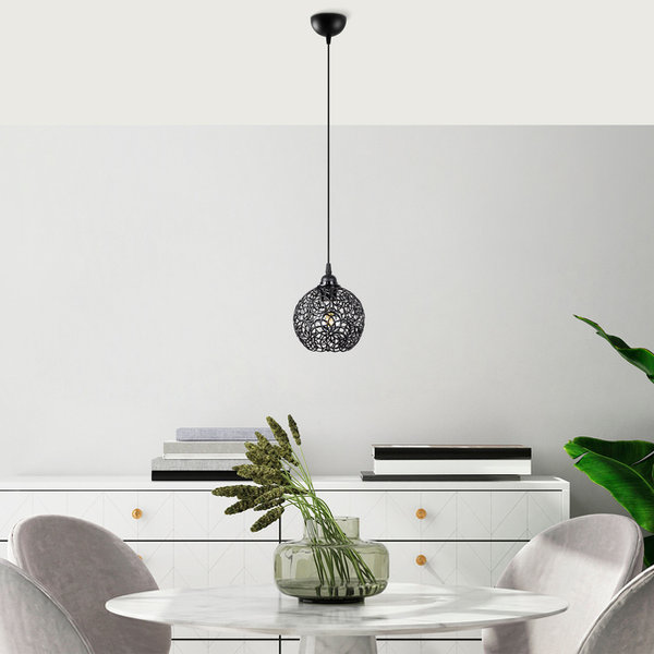 opviq LuxeNox Industrial Chandelier 17B - Modern Elegance | Opviq