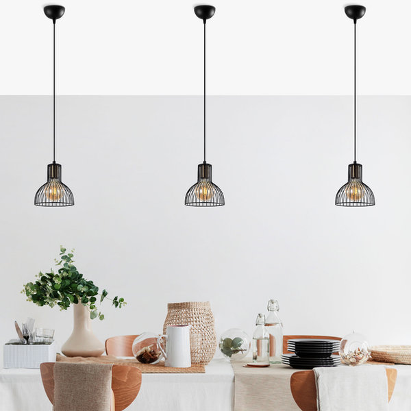 Opviq LuxeNox Metal Chandelier - Industrial Elegance | Opviq