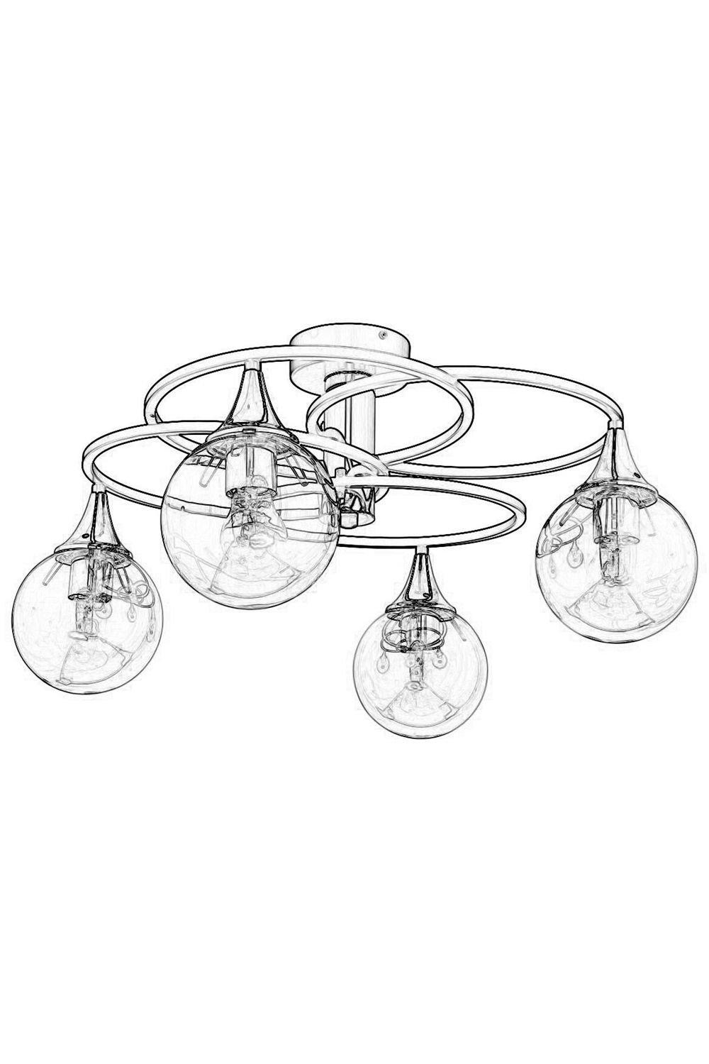 Opviq LuxeVibe Noir Chandelier - Industrial Elegance | Opviq