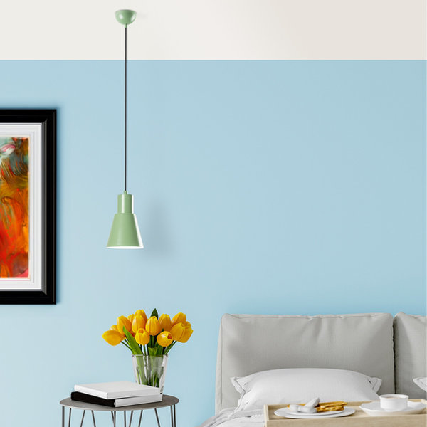 opviq MintAura Chandelier: Adjustable Elegance in Metal | Opviq