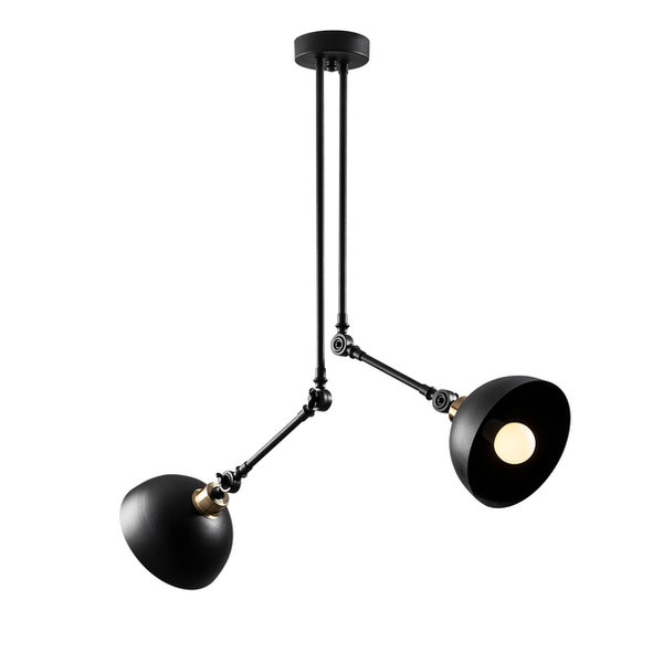 Opviq Nocturne Elegance Chandelier 81x81 Black Shine | Opviq