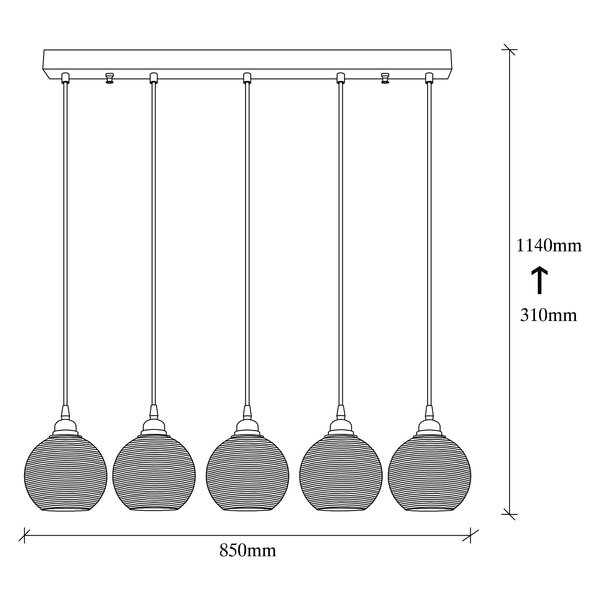 Opviq Nostalgic Glow: Fume Elegance Chandelier | Opviq