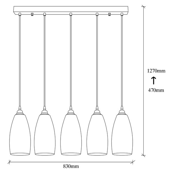 Opviq Nostalgic Glow: Fume Elegance Chandelier | Opviq
