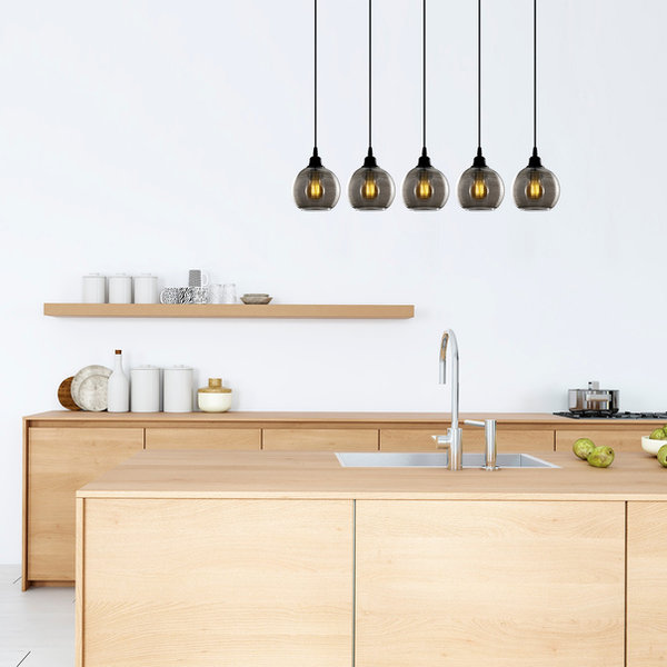 opviq Nostalgic Glow: Fume Elegance Chandelier | Opviq