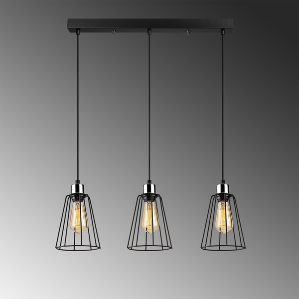 Opviq Nostalgic Noir Chandelier 115 - Industrial Elegance | Opviq