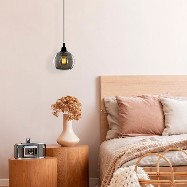 opviq Nostalglo Fume Chandelier: Nordic Elegance | Opviq