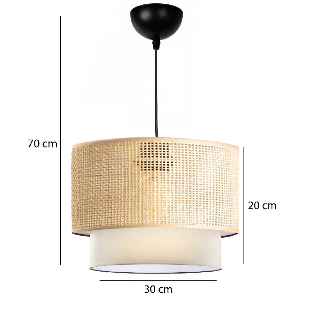 Opviq BambooGlow Elegance Chandelier | Opviq