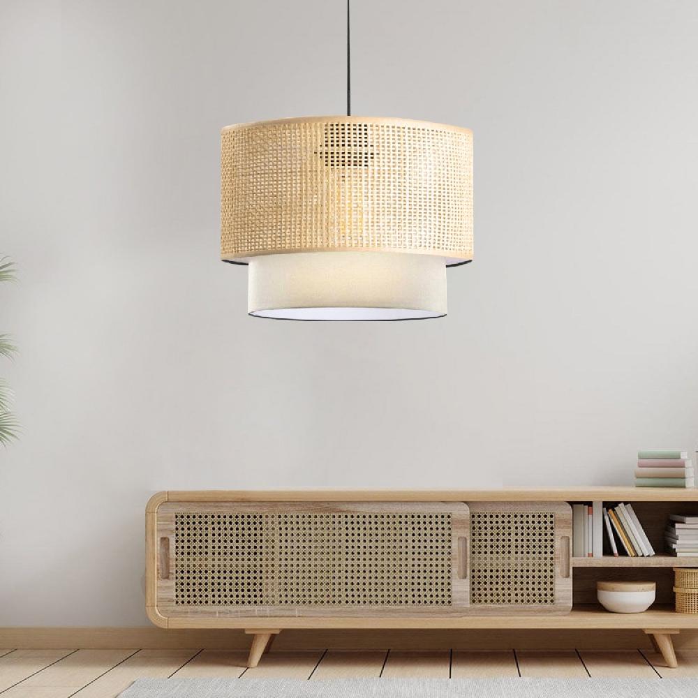 opviq BambooGlow Elegance Chandelier | Opviq