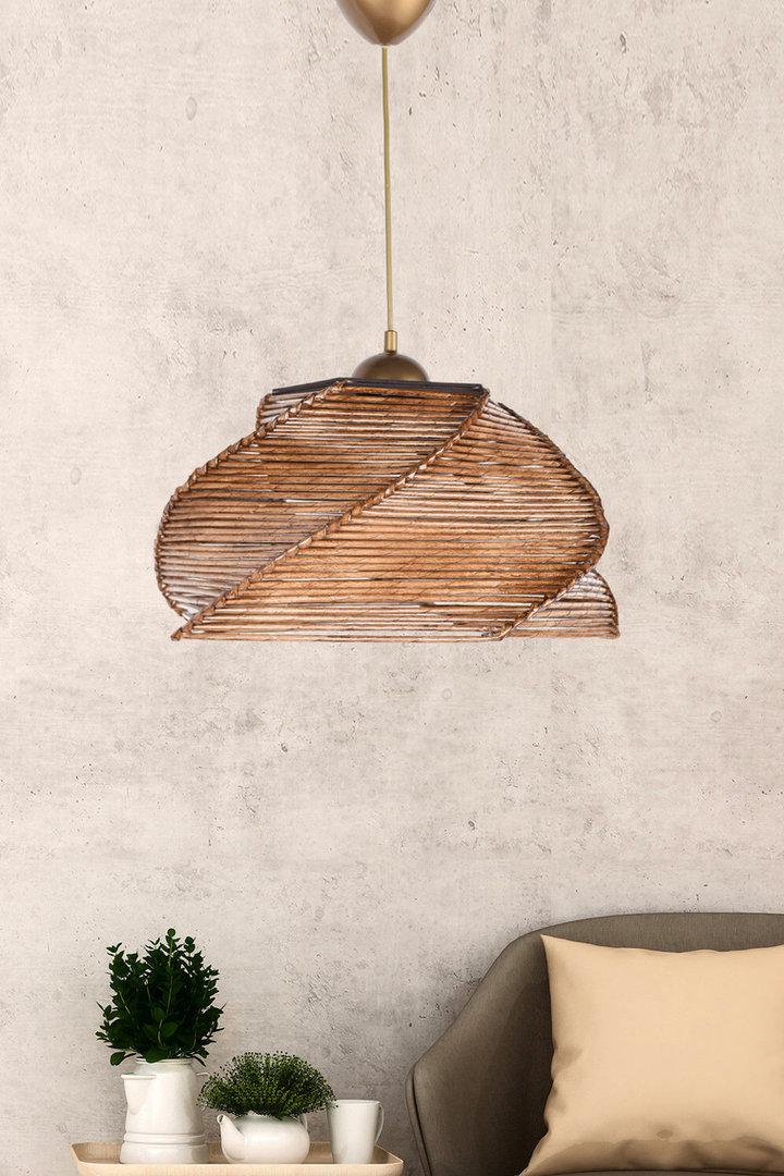 opviq BambooGlow Elegance Chandelier | Opviq