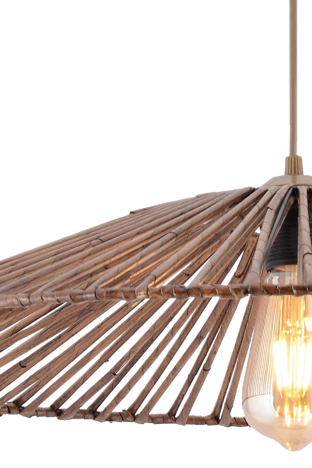 Opviq BambooGlow Luxe Chandelier 61x61 Cm | Opviq