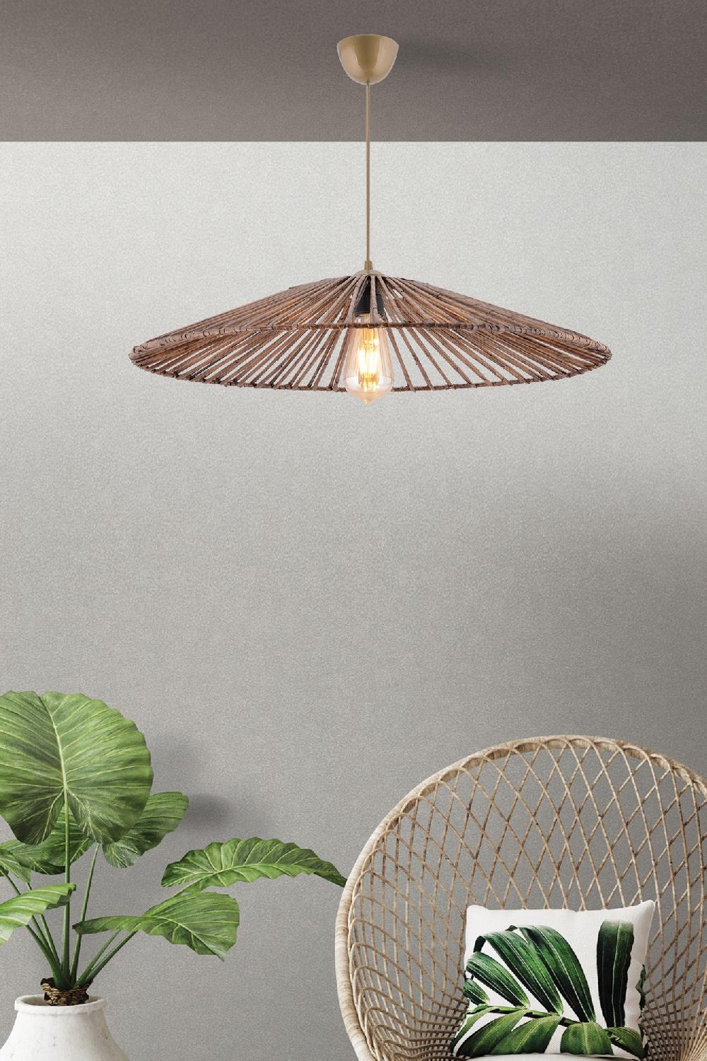 opviq BambooGlow Luxe Chandelier 61x61 cm | Opviq