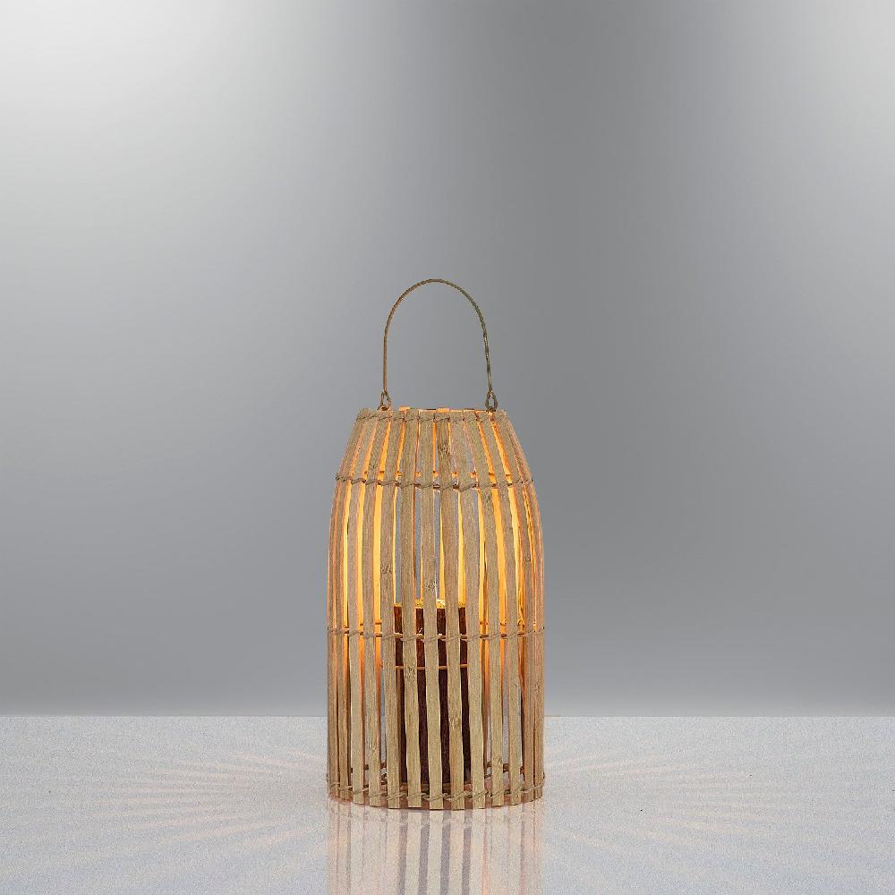 Opviq BambooGlow Oak Essence Candlestick | Opviq