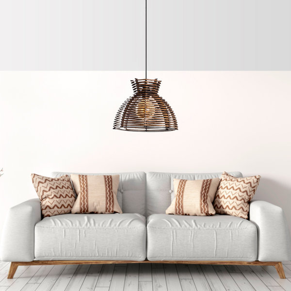 Opviq BambooGlow Rustic Chandelier Elegance | Opviq