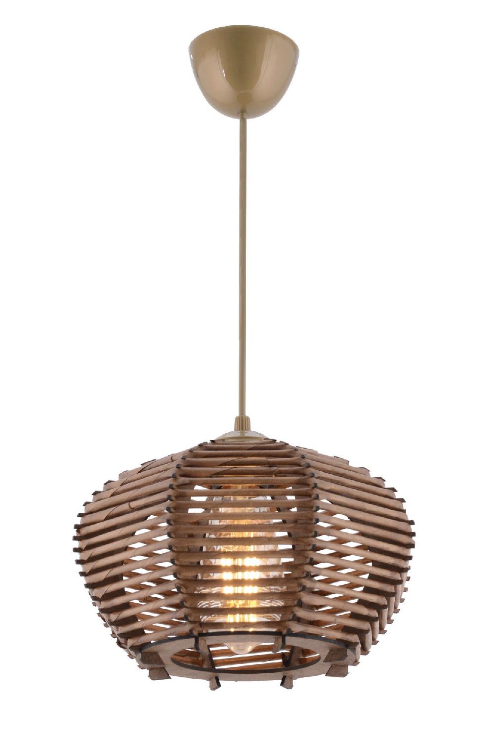 Opviq BambooGlow Wooden Chandelier Elegance | Opviq