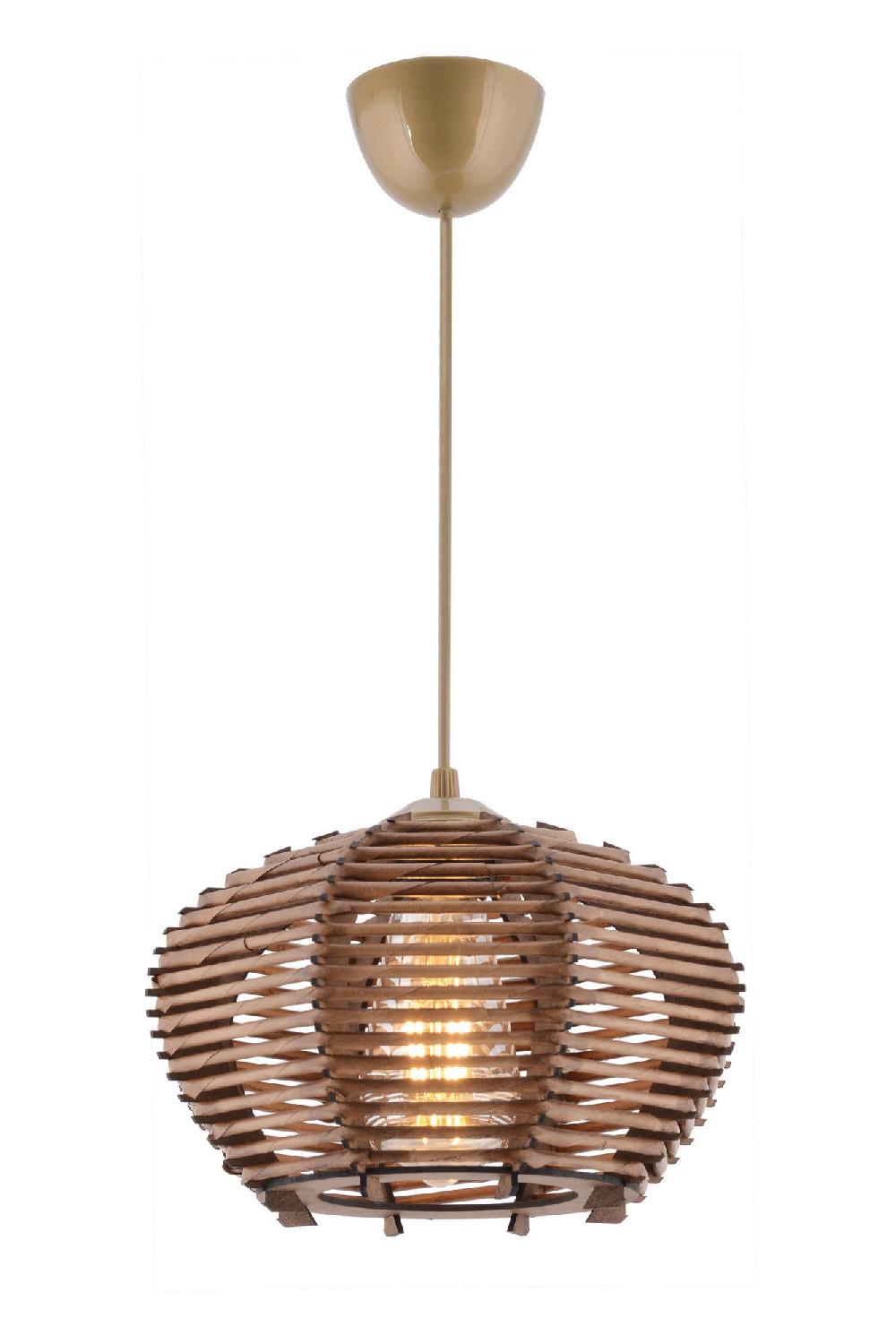 Opviq BambooGlow Wooden Chandelier Elegance | Opviq
