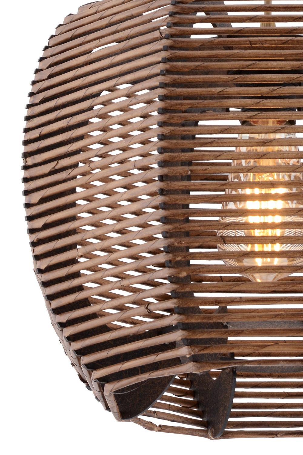 Opviq BambooLuxe Glowwood Chandelier | Opviq