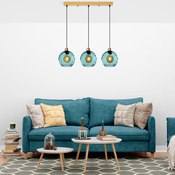 Opviq Celestia Blue Luxe Chandelier | Opviq