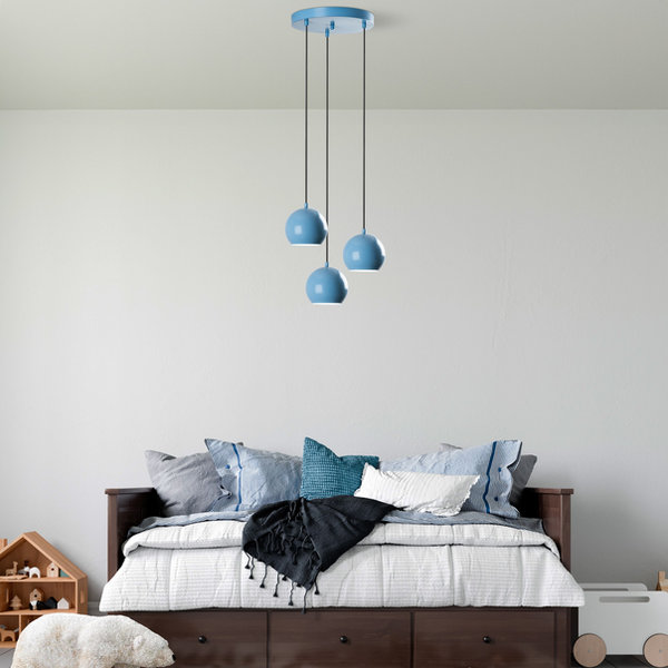 Opviq Celestia Lume: Dazzling Blue Chandelier | Opviq