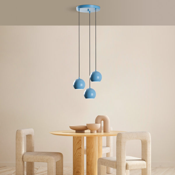 opviq Celestia Lume: Dazzling Blue Chandelier | Opviq