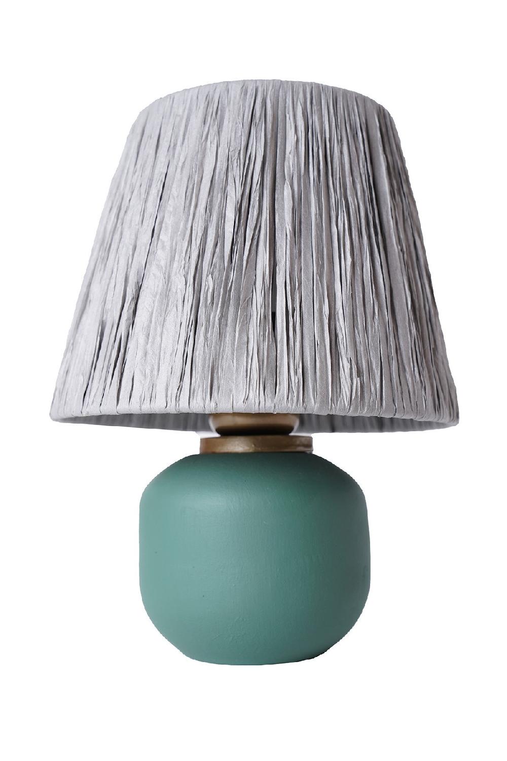 Opviq Ceramilluminate Green Rope Lamp | Opviq