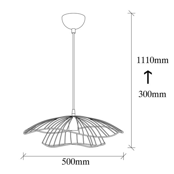 Opviq CopperGlow Elegante Chandelier | Opviq