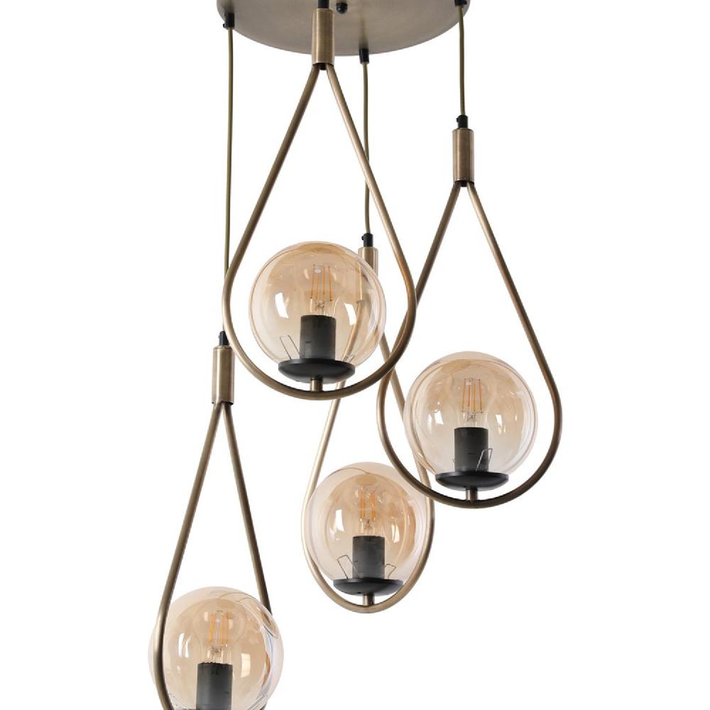 Opviq CopperLuxe AuraChandelier | Opviq