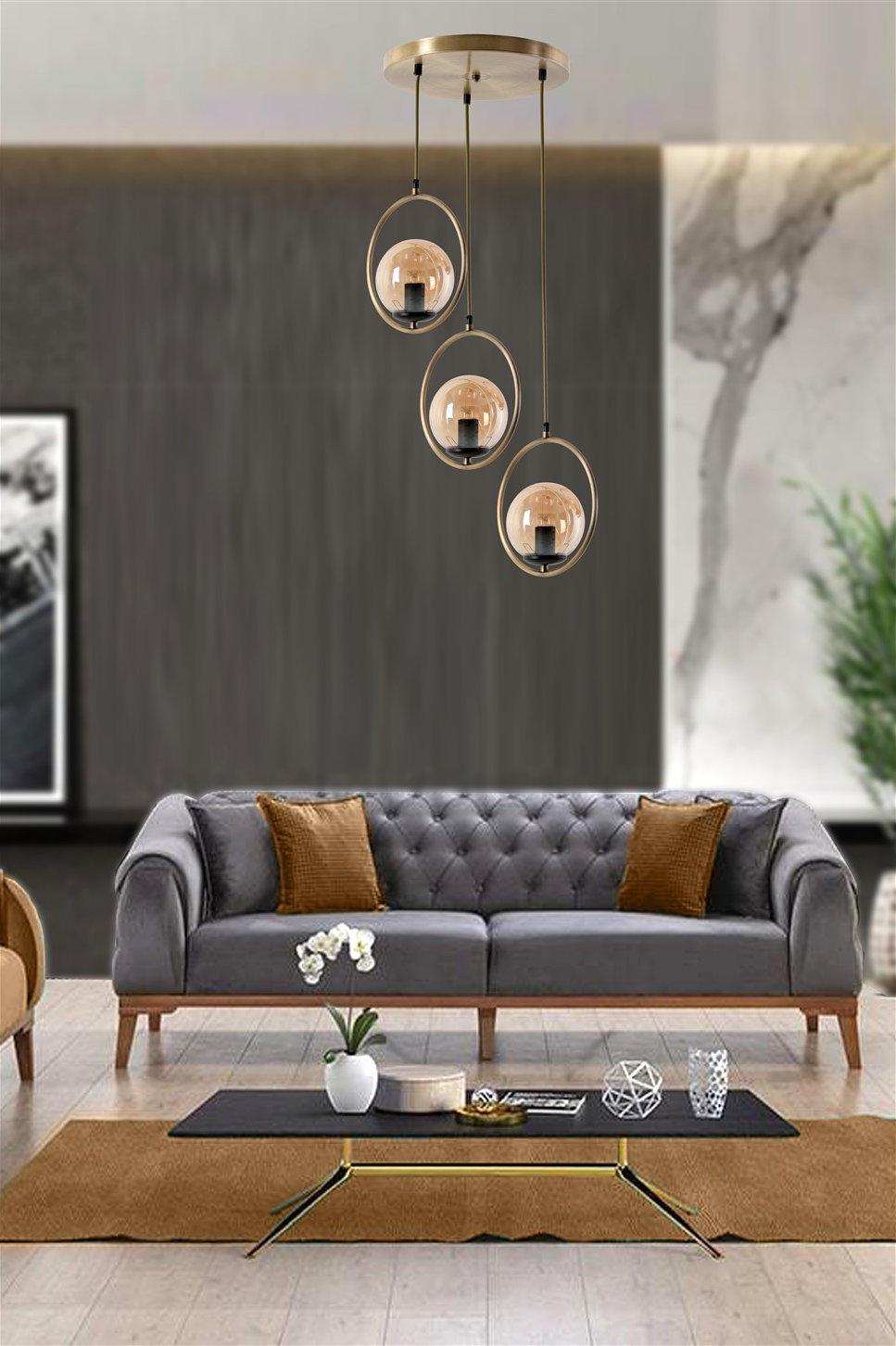 opviq CopperLuxe AuraChandelier | Opviq