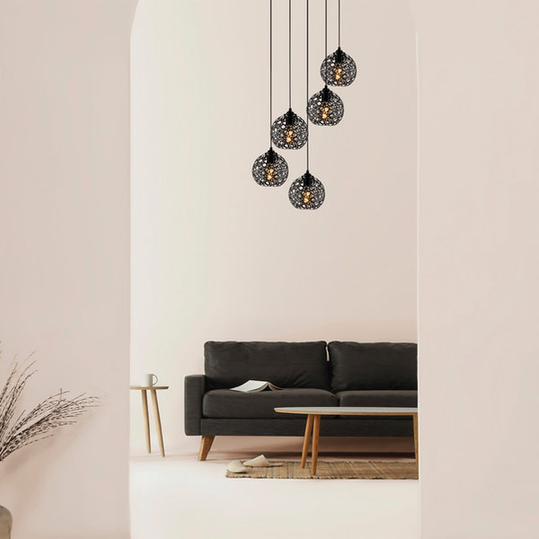 opviq Eclipse Noir Chandelier Elegance | Opviq