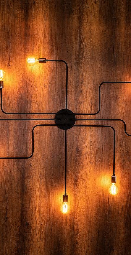 Opviq Eclipse Noir Chandelier | Opviq