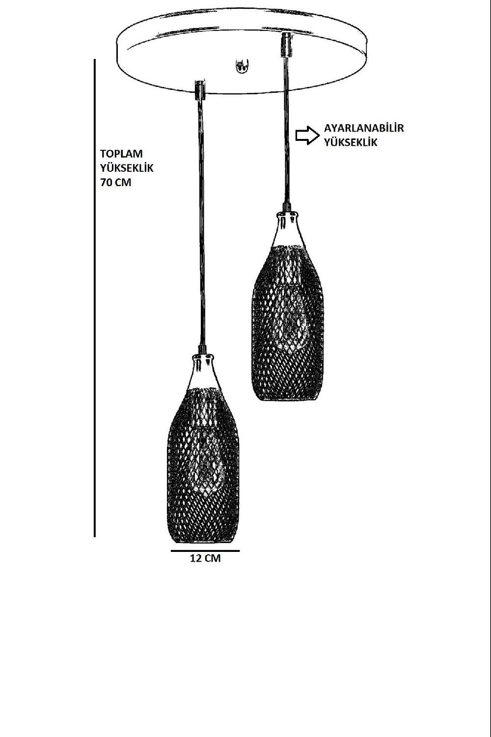 Opviq Elysian Glow Antique Chandelier | Opviq